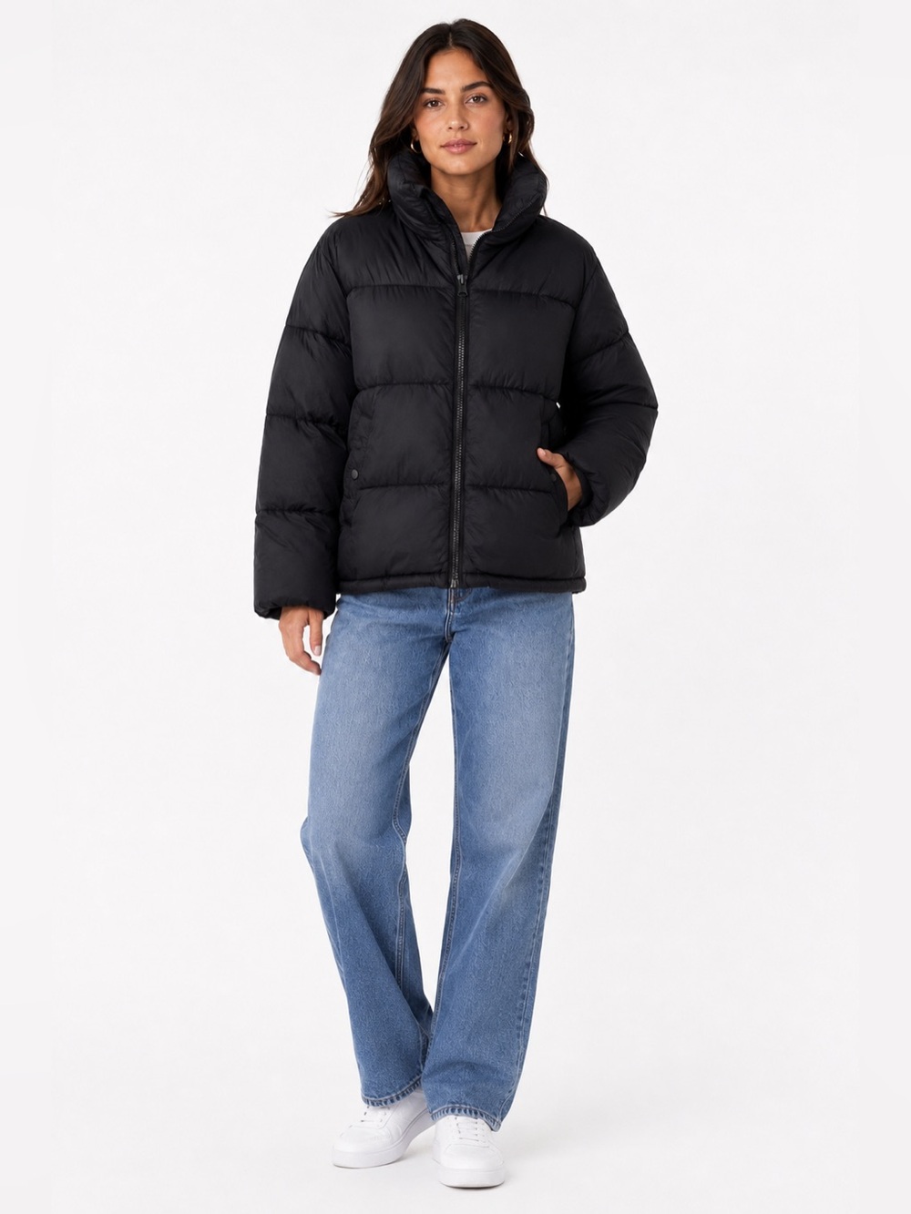Hudson Jeans Black Puffer Jacket